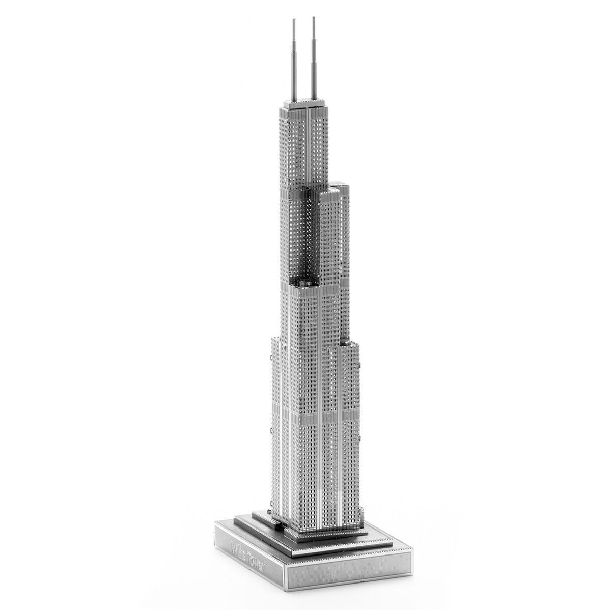 Конструктор металевий 3D Metal Earth Iconx Sears Willis Tower ICX013 (76938338)