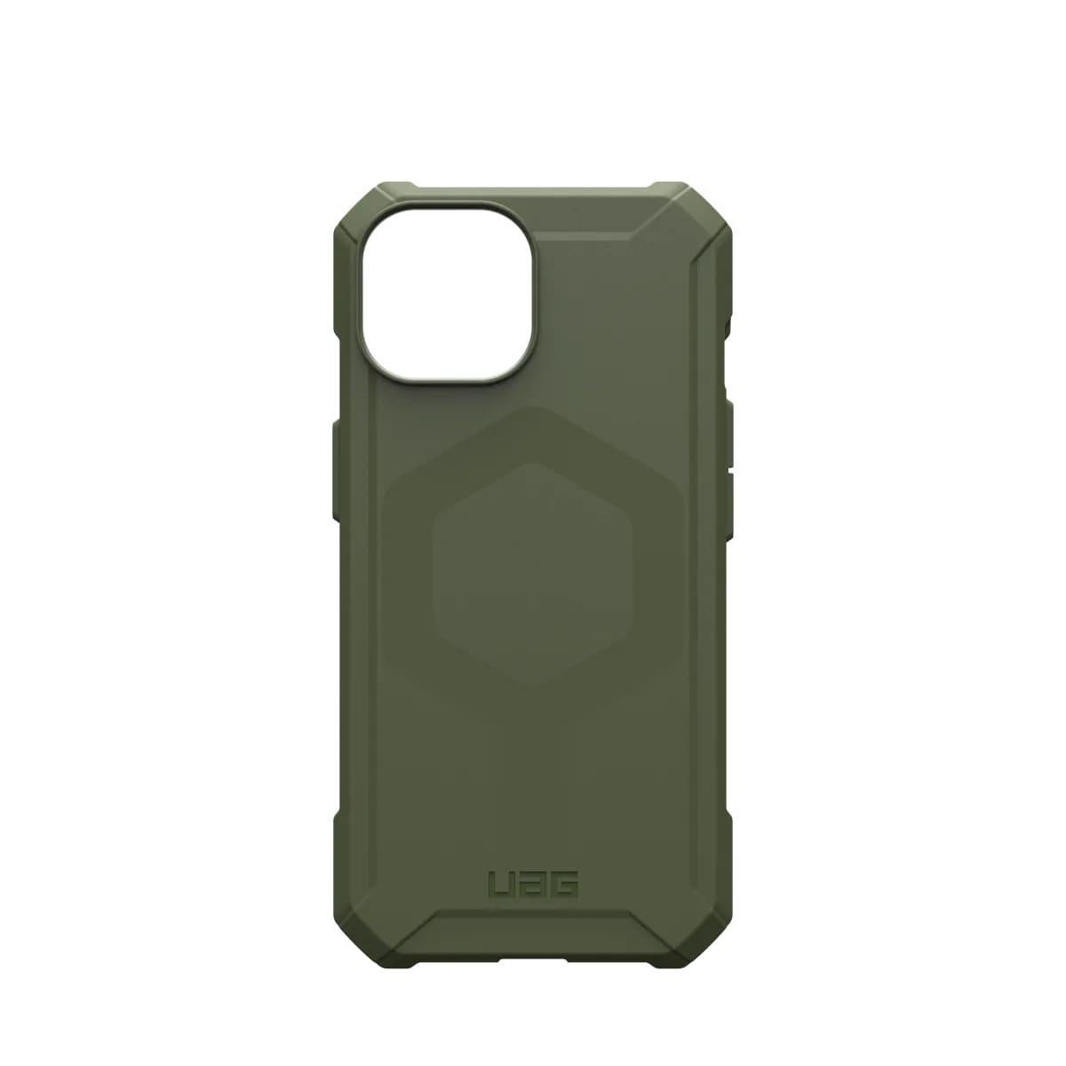 Чохол-бампер для телефона UAG Essential Armor Magsafe для Apple iPhone 15 Olive Drab (114288117272) - фото 8