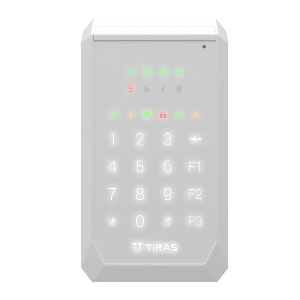 Клавиатура беспроводная сенсорная TIras X-Pad White Клавиатура беспроводная сенсорная TIras X-Pad White
