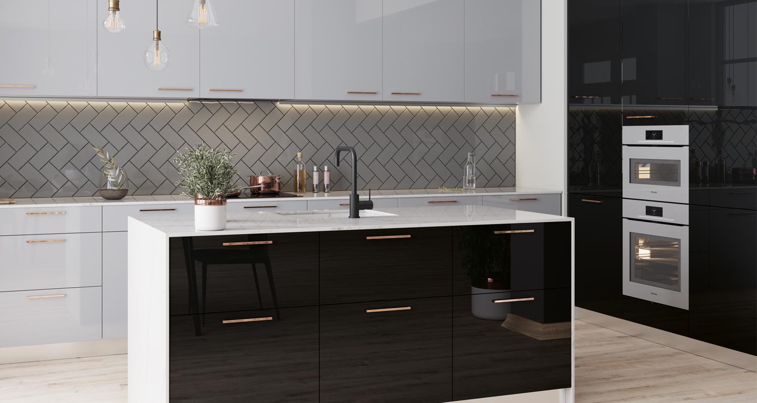 Кромка AGT 6002-P104 ПВХ 22x0,8 мм Черный глянецевый (10710) - фото 2