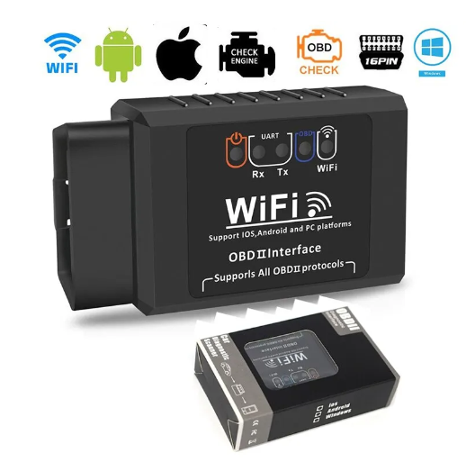 Автосканер WIFI ELM327 V 1.5 OBD2 Android Auto OBDII OBD 2 ODB II ELM 327 V1.5 WI-FI - фото 2