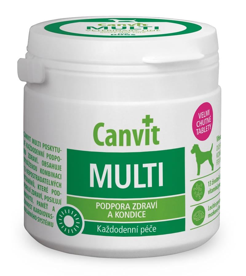 Витаминная кормовая добавка для собак Canvit Multi комплекс для иммунитета мозга и сердечно-сосудистой системы 100 г (can50718) - фото 1