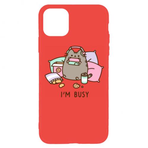 Чехол для iPhone 11 Pro Pusheen I'm Busy