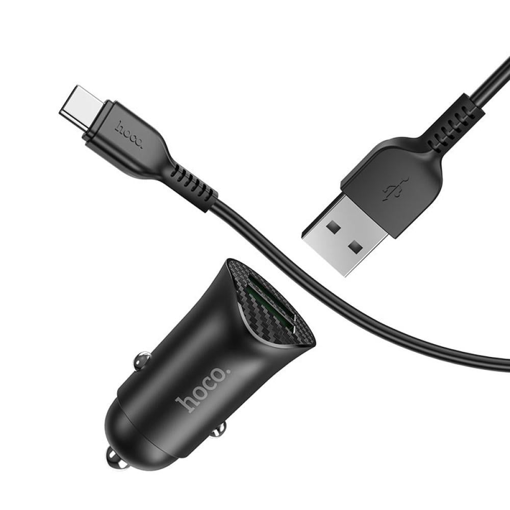 Зарядний пристрій Hoco Z39 Type-C QC3.0 2USB/18W (Z39-3) - фото 1