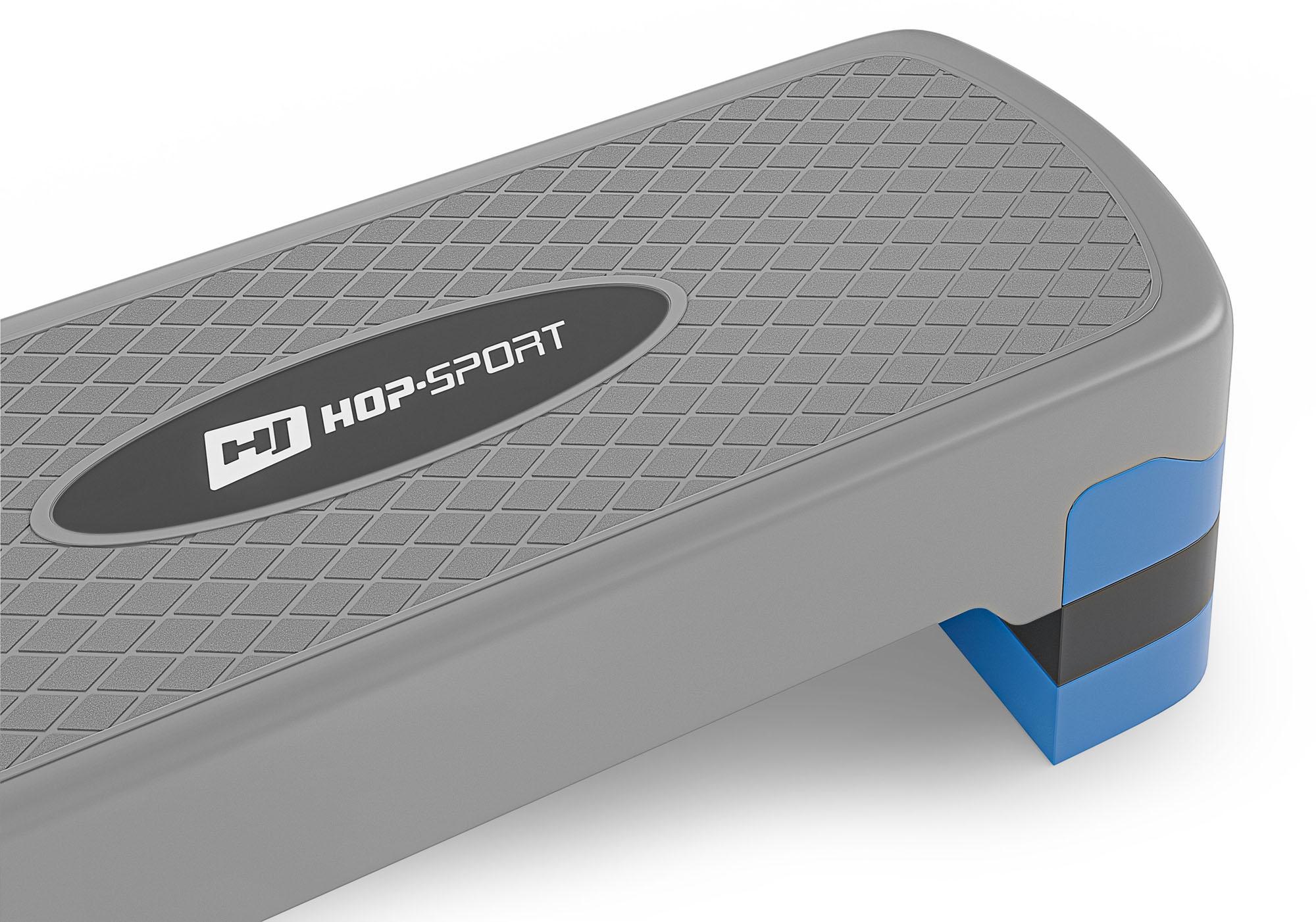 Степ платформа Hop-Sport HS-PP020AS Серый/Синий - фото 6 Степ платформа Hop-Sport HS-PP020AS Серый/Синий - фото 6