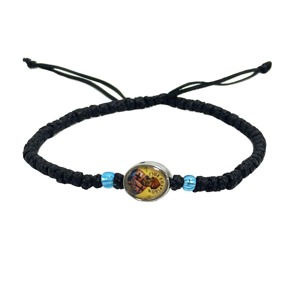 Браслет комбоскини Святой Спиридон Черный (20011455)