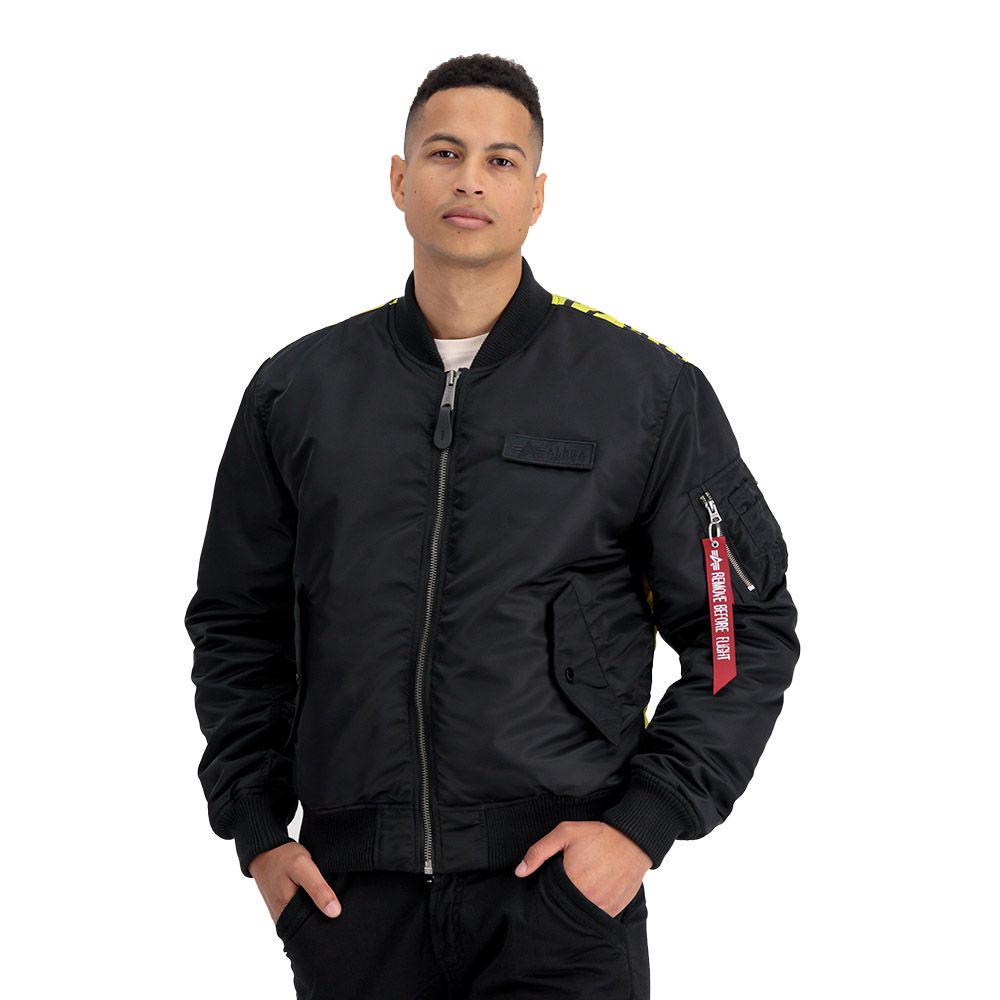 Бомбер Alpha Industries MA-1 VF Fighter Squadron M Black (108101/03BM) - фото 9