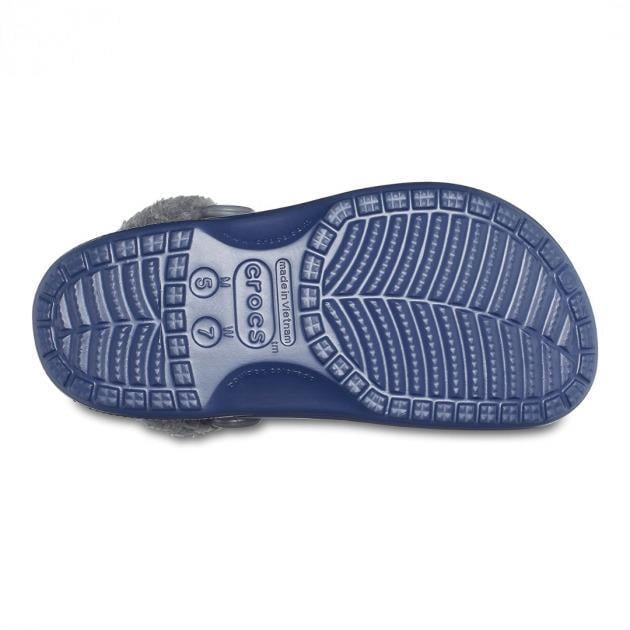 Сабо Crocs Baya Lined Fuzz-Strap Clog M7 р. 39/25,5 см Navy Grey (206633) - фото 6 Сабо Crocs Baya Lined Fuzz-Strap Clog M7 р. 39/25,5 см Navy Grey (206633) - фото 6