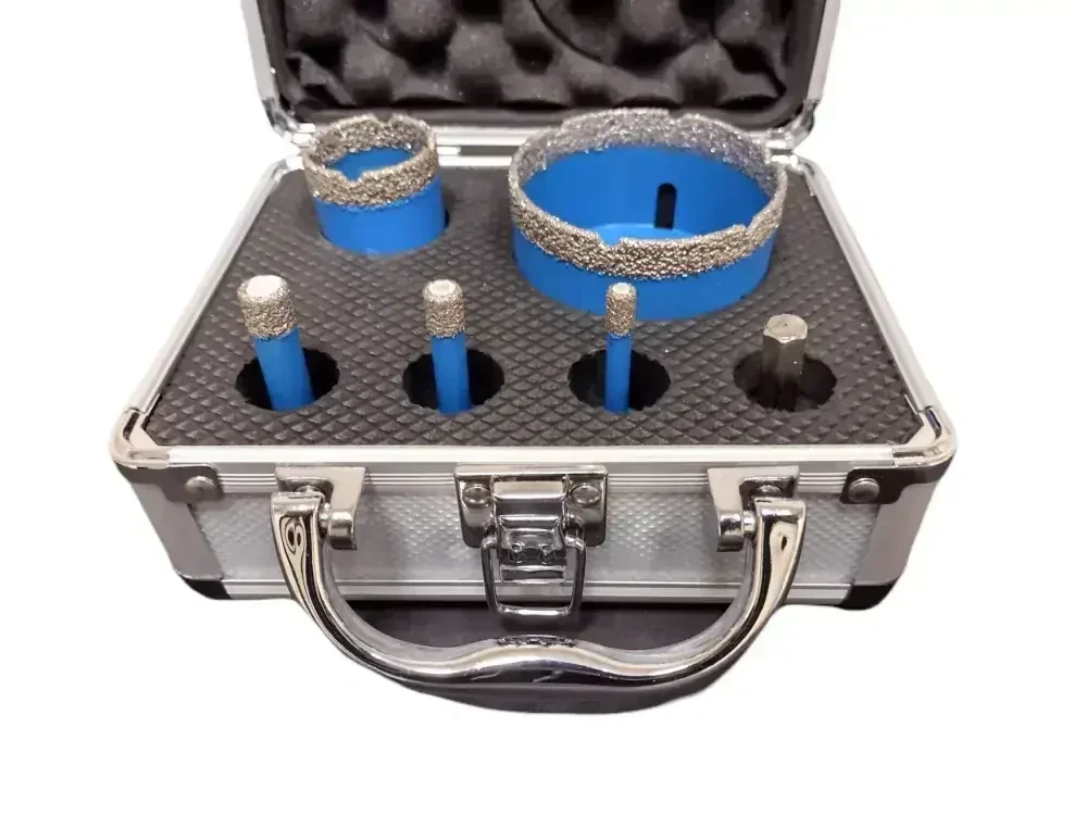 Коронки для плитки Silver S11850 кольцевые алмазные 5 шт. 6-68 мм