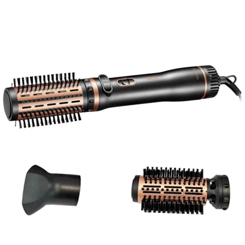 Фен-щітка VGR V-496 стайлер 3в1 1000 Вт Black (tf7299)