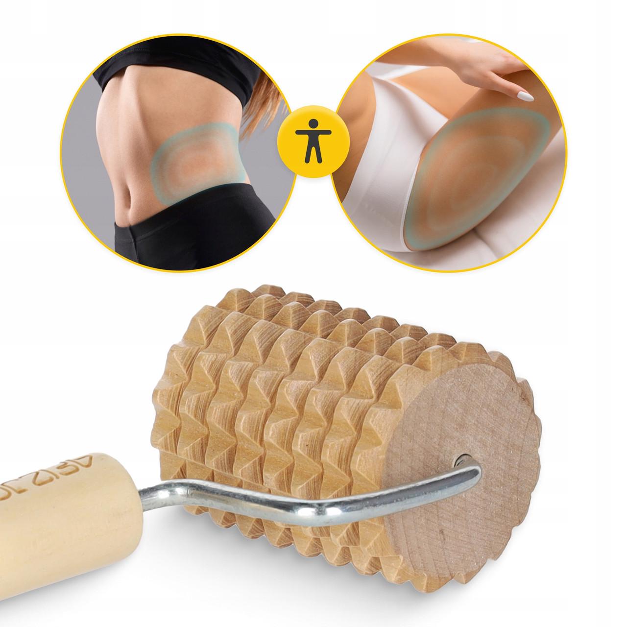 Ролик масажний для тіла 4FIZJO ручний дерев'яний (P-5905973400268) - фото 3 Ролик масажний для тіла 4FIZJO ручний дерев'яний (P-5905973400268) - фото 3