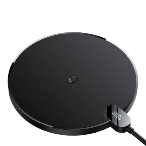 Устройство беспроводное зарядное Baseus Digital Led Display Gen 2 Wireless Charger CCED000001 15W Black