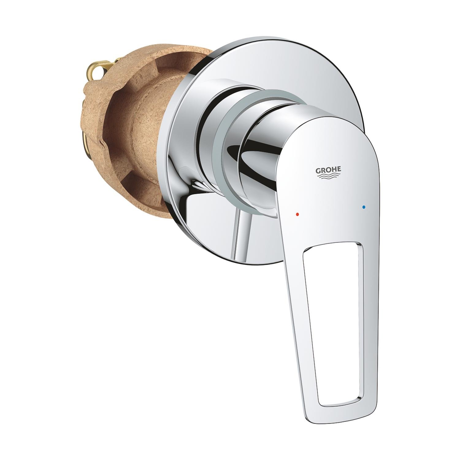 Смеситель скрытого монтажа Grohe BauLoop 29042001 CV034410 Хром (232511)