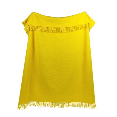 Плед букле 140х200 см Лимонний - фото 3