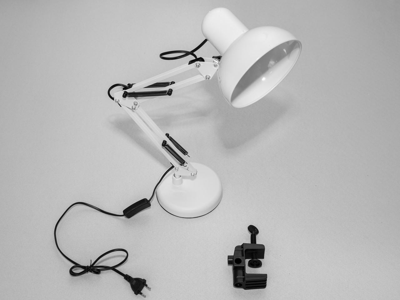 Лампа настільна в стилі піксар для робочої зони Білий (810WH-LS) - фото 2