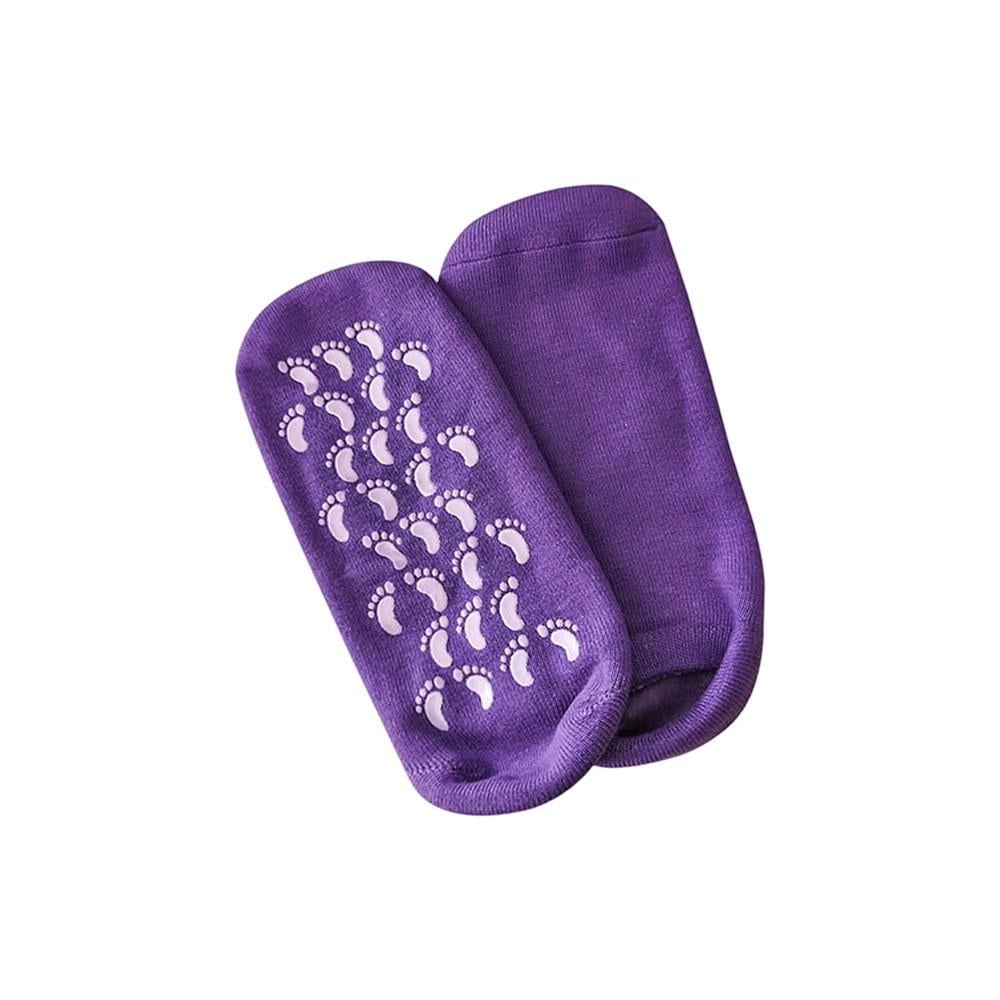 Носки увлажняющие гелевые для SPA ухода за ногами Фиолетовый (NR0327_3)