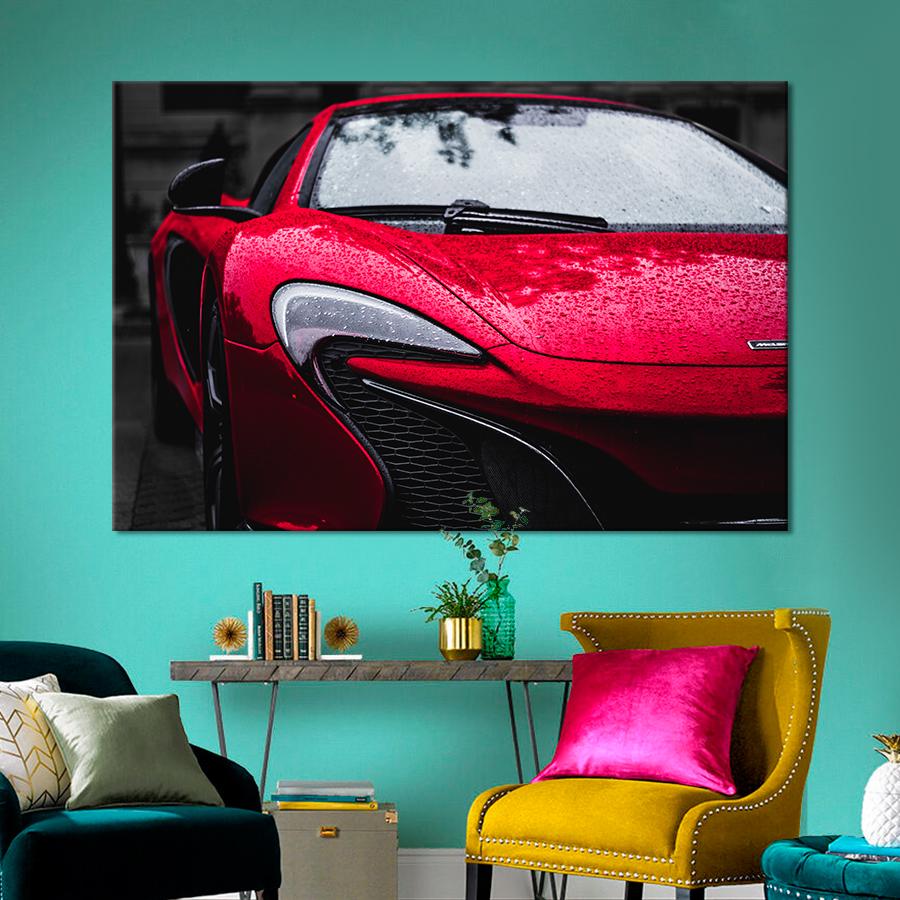 Картина Автомобиль Спорткар McLaren P1 80x54 см (A1205-1)