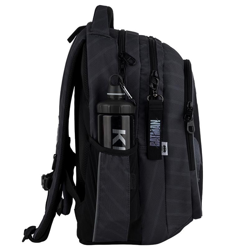 Рюкзак школьный с уплотненной спинкой KITE Education teens DC25-8001L Batman (000995341) - фото 9 Рюкзак школьный с уплотненной спинкой KITE Education teens DC25-8001L Batman (000995341) - фото 9