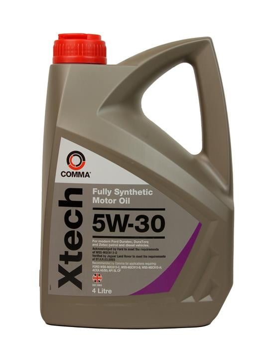 Моторное масло COMMA XTech 5W-30 A5/B5 SL/CF 4 л (XTC4L)