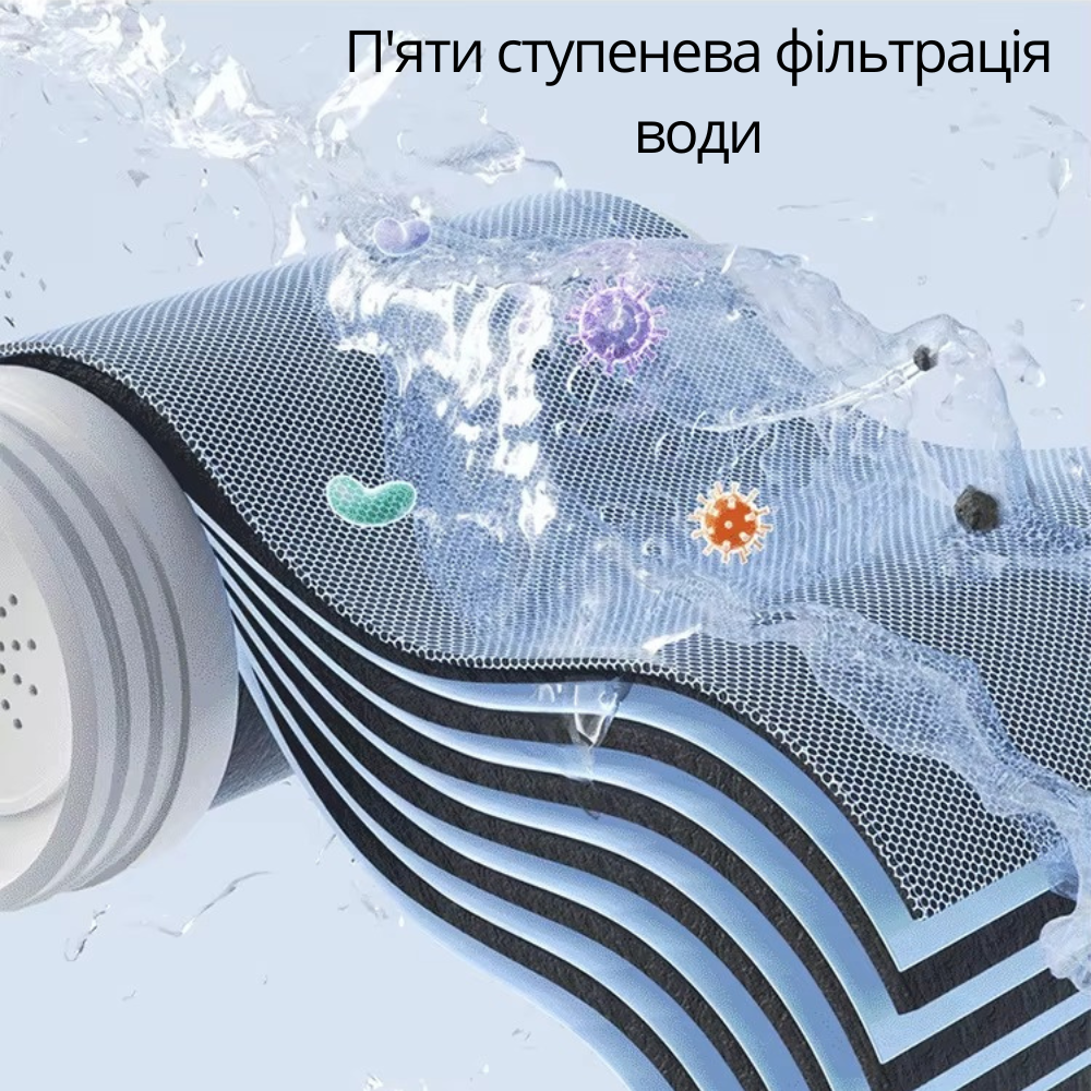 Фільтр-насадка на кран для очищення проточної води на кухню та ванну кімнату універсальна зі смарт дисплеєм - фото 6 Фільтр-насадка на кран для очищення проточної води на кухню та ванну кімнату універсальна зі смарт дисплеєм - фото 6