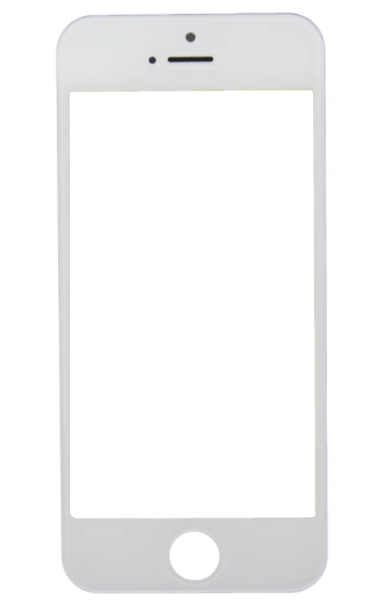 Скло дисплея для iPhone 5 White (000018752)