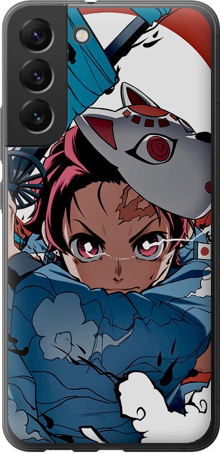 Чехол на Samsung Galaxy S22 Plus Танджиро Камадо (5574u-2495-42517)