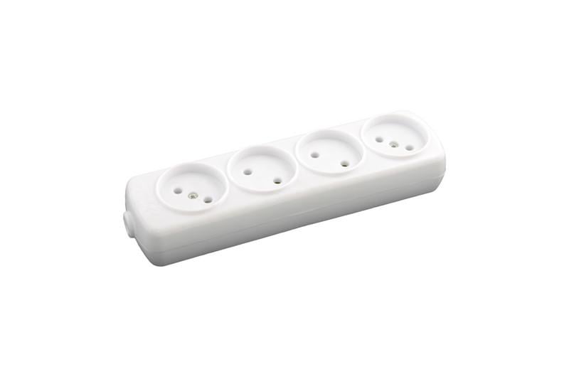 Колодка Господар 4 розетки економ (94-0065)