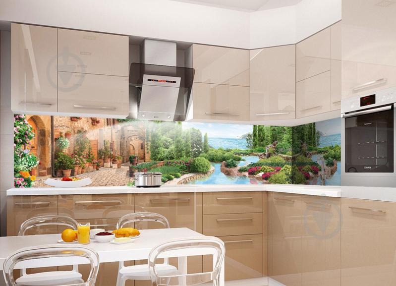 Кухонний фартух Zatarga Відпочинок 600 х 2500 мм Зелений (Z180098/1)