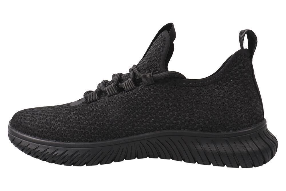 Кроссовки мужские Li Fexpert из текстиля на низком ходу на шнуровке р. 44 Черный (605-21DK) - фото 2 Кроссовки мужские Li Fexpert из текстиля на низком ходу на шнуровке р. 44 Черный (605-21DK) - фото 2