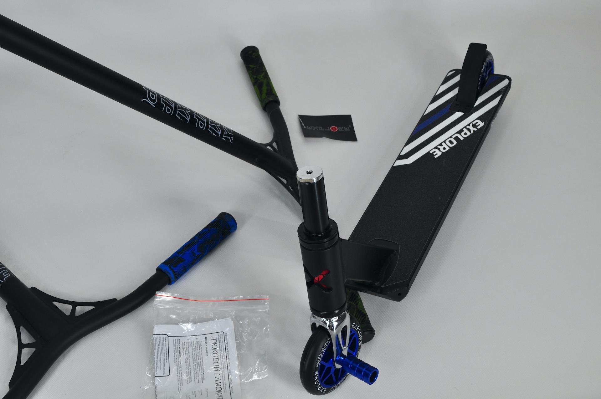 Самокат трюковий Explore Leidart Grand + пега Синій - фото 14 Самокат трюковий Explore Leidart Grand + пега Синій - фото 14