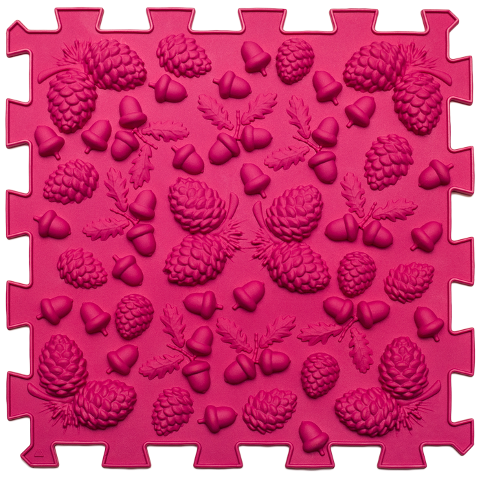 Розвиваючий килимок масажний Ortek Жолуді 1 ел. 26x26 см (OR00001471) - фото 4 Розвиваючий килимок масажний Ortek Жолуді 1 ел. 26x26 см (OR00001471) - фото 4