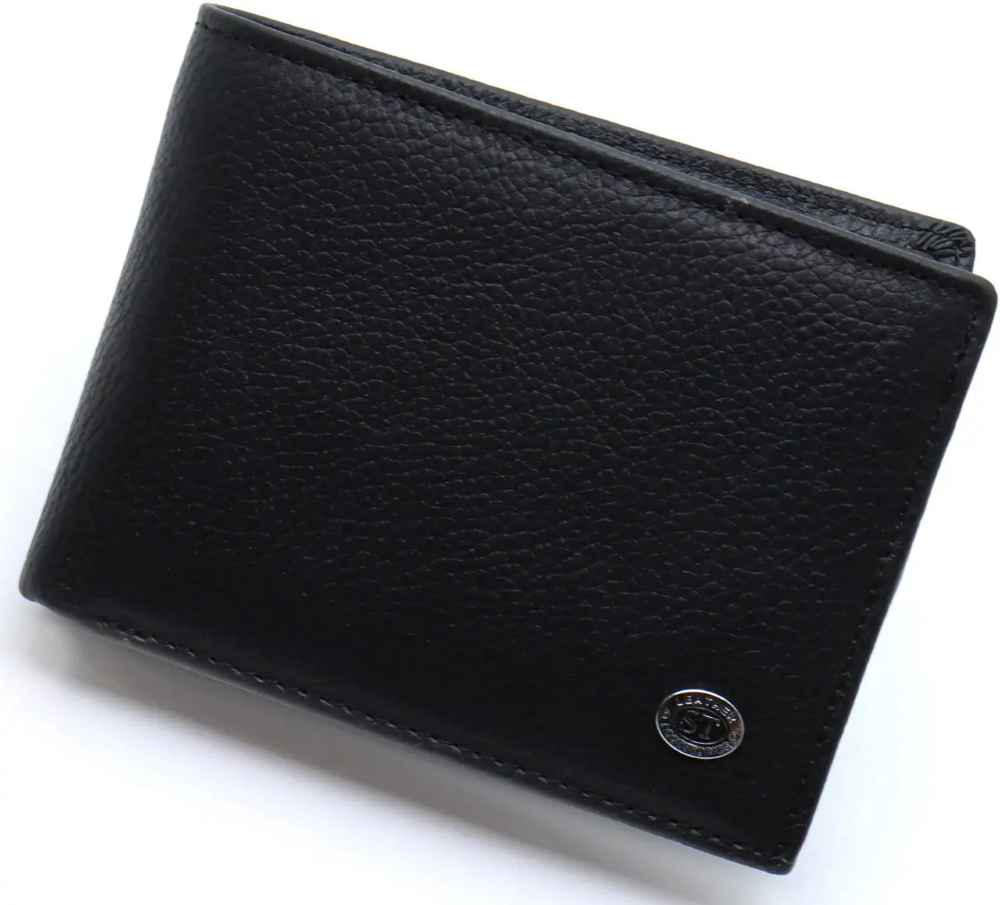 Портмоне шкіряне ST Leather ST108 Чорний