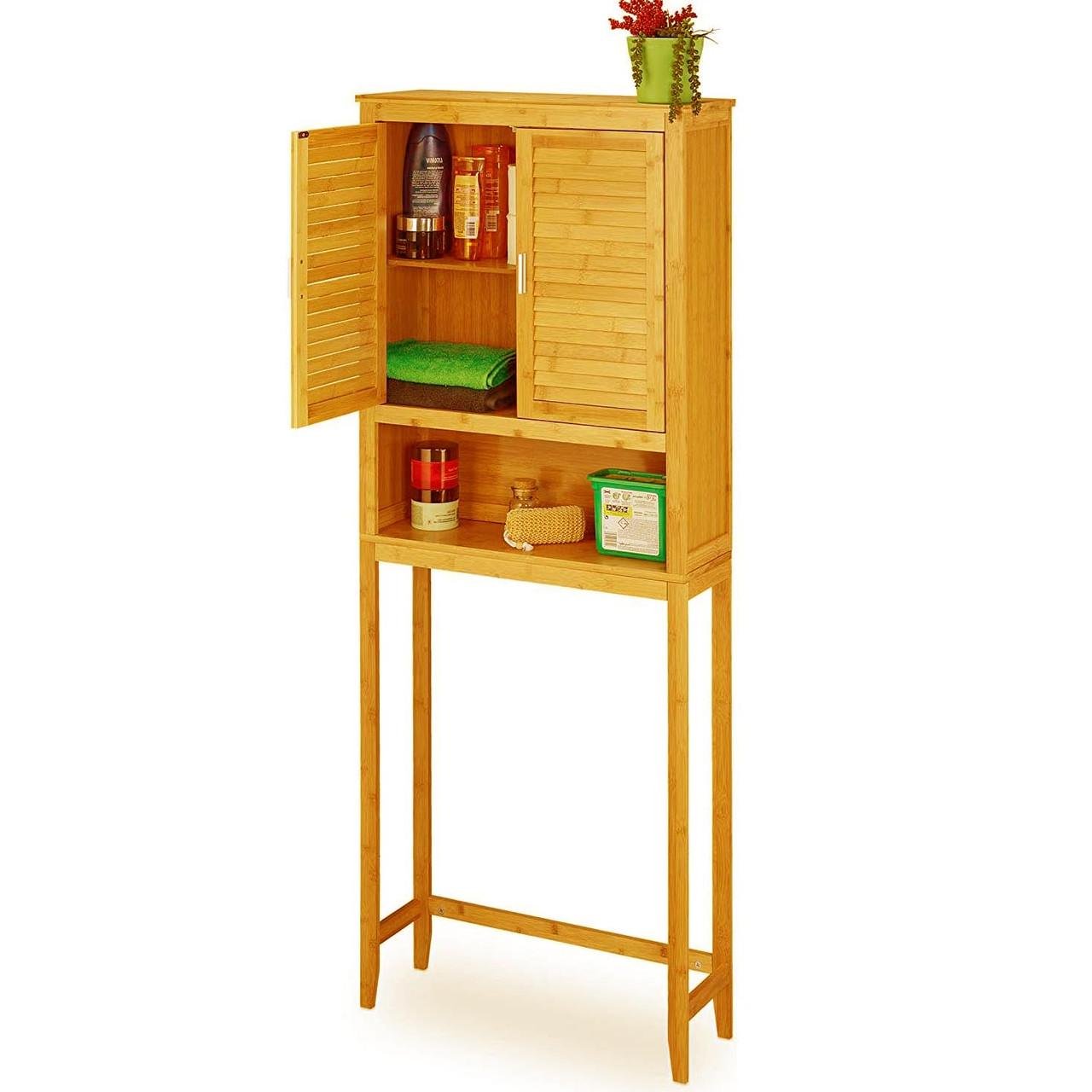 Стеллаж над стиральной машиной из дерева Либере Карри (ССМ-000403)