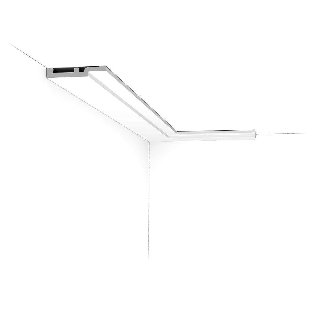 Плинтус дюрополимерный Orac SX187 жесткий 75х12х2000 мм (29323316)