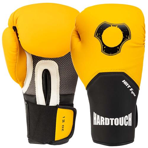 Перчатки боксерские Hard Touch BO-5242 10 унции Черный-серый (31492700)