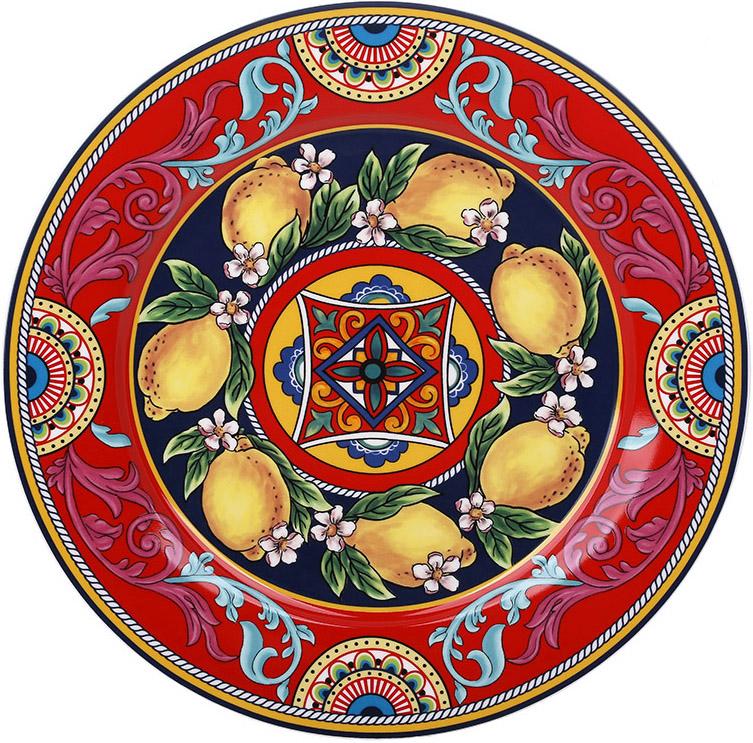 Тарелка фарфоровая Sicilia Ornamento 27 см
