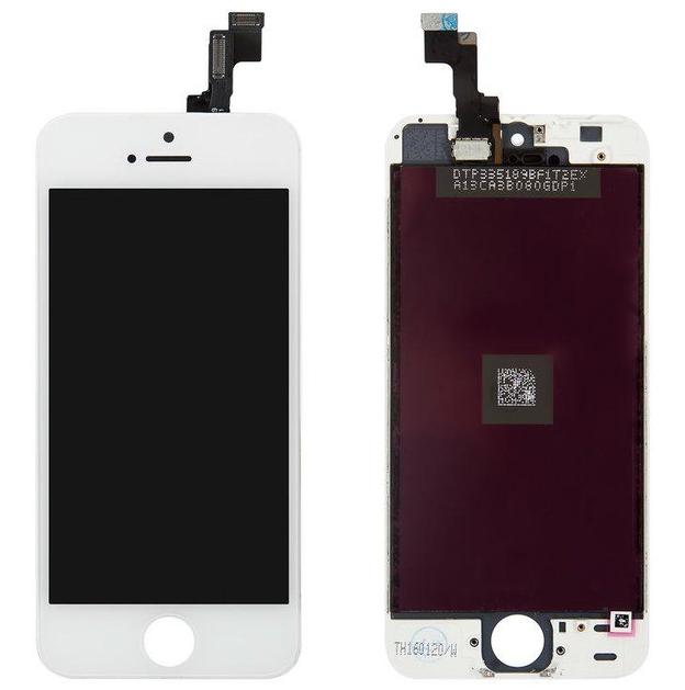 Дисплейний модуль Liquid Crystal Display/Touchscreen для Apple Iphone 5s/Iphone SE Білий (000018921)