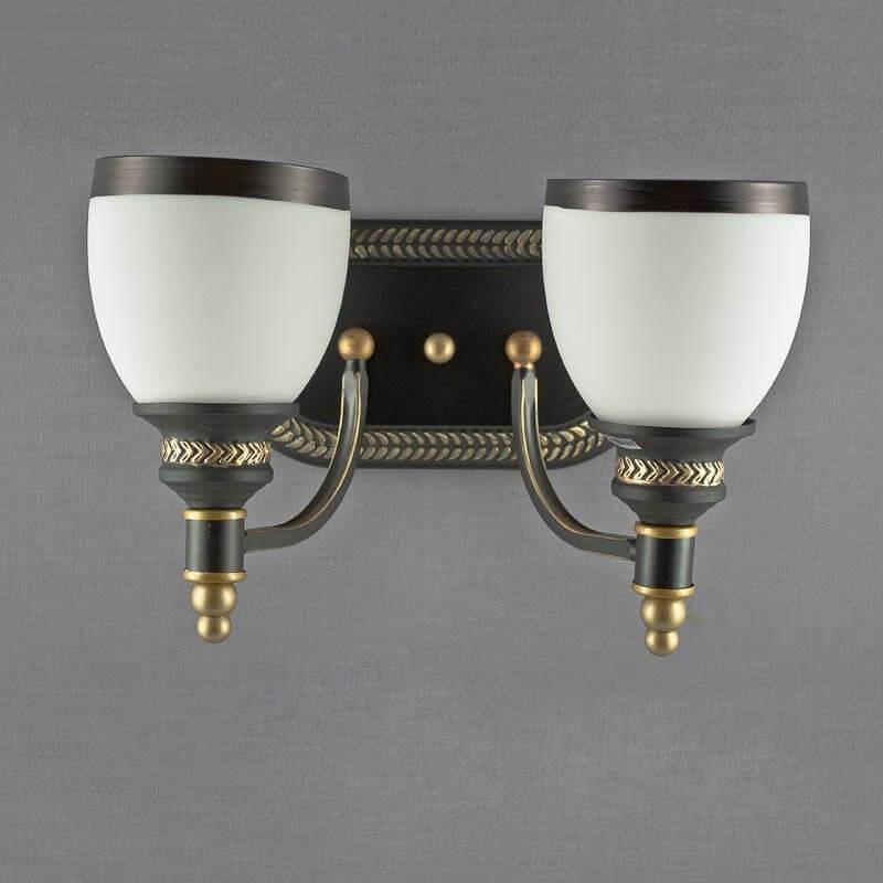 Бра настенное Light House SW-11125/2W BN на две лампы Черный