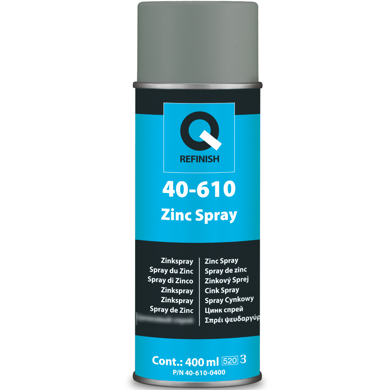 Грунт цинковый Q-REFINISH 40-610 400 мл Грунт цинковый Q-REFINISH 40-610 400 мл