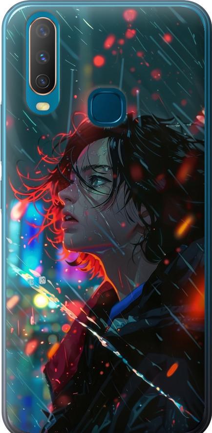 Чехол на Vivo Y17 Ночные огни (6096u-1447-42517)