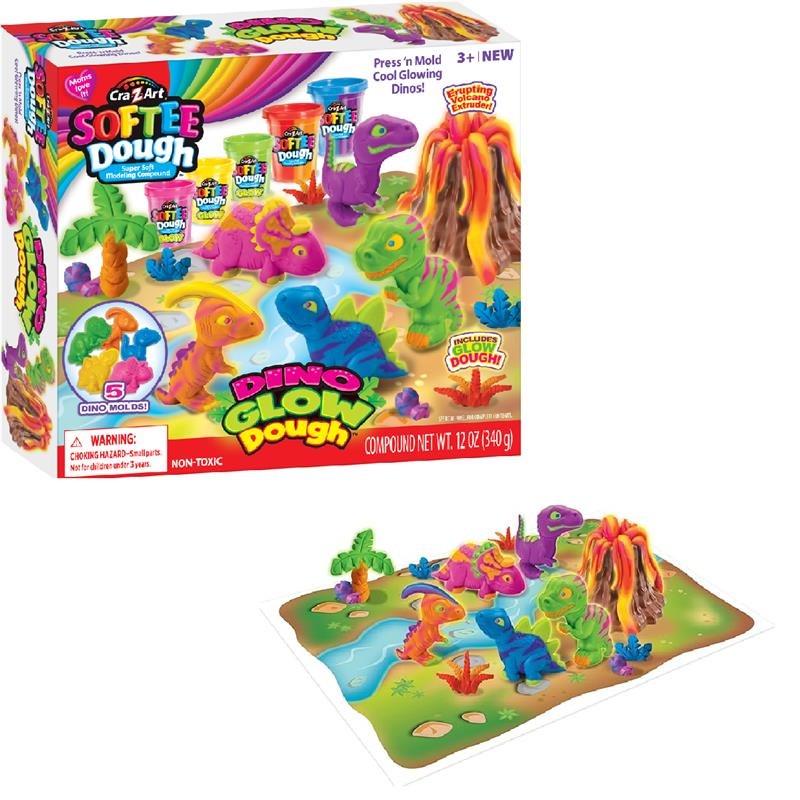 Тесто для лепки Cra-Z-Art Динозавры с формами 14 шт. (iz16369)