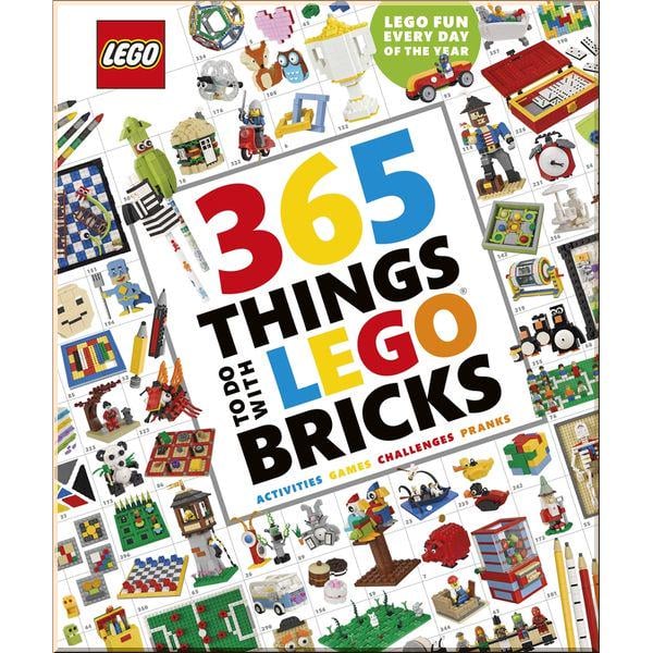 Книга DK "365 Things to Do with LEGO Bricks" Dorling Kindersley (ISBN:9780241427989)