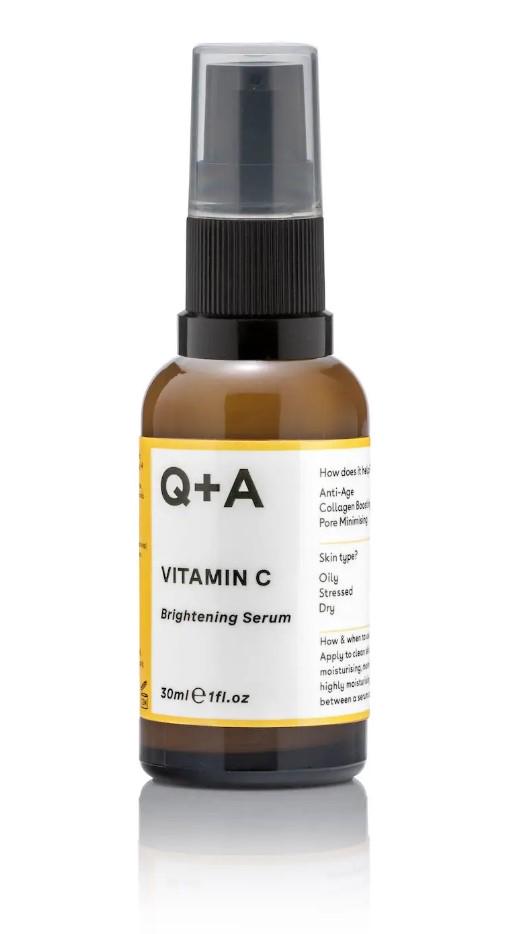 Освітлювальна сироватка для обличчя Q+A Vitamin C 30 мл (5060486262267)