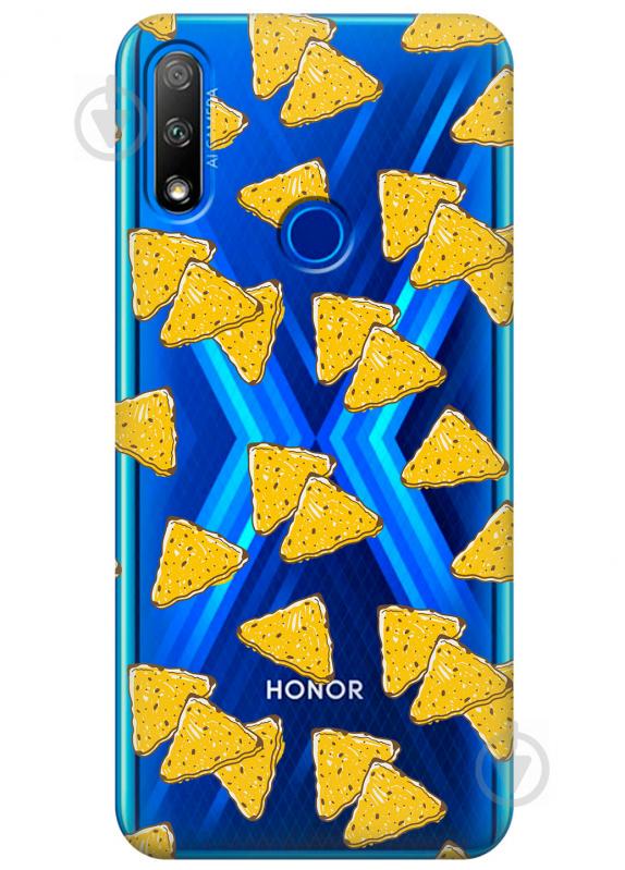 Прозрачный силиконовый чехол iSwag для Huawei Honor 9X с рисунком - Чипсы (KS2687) Прозрачный силиконовый чехол iSwag для Huawei Honor 9X с рисунком - Чипсы (KS2687)