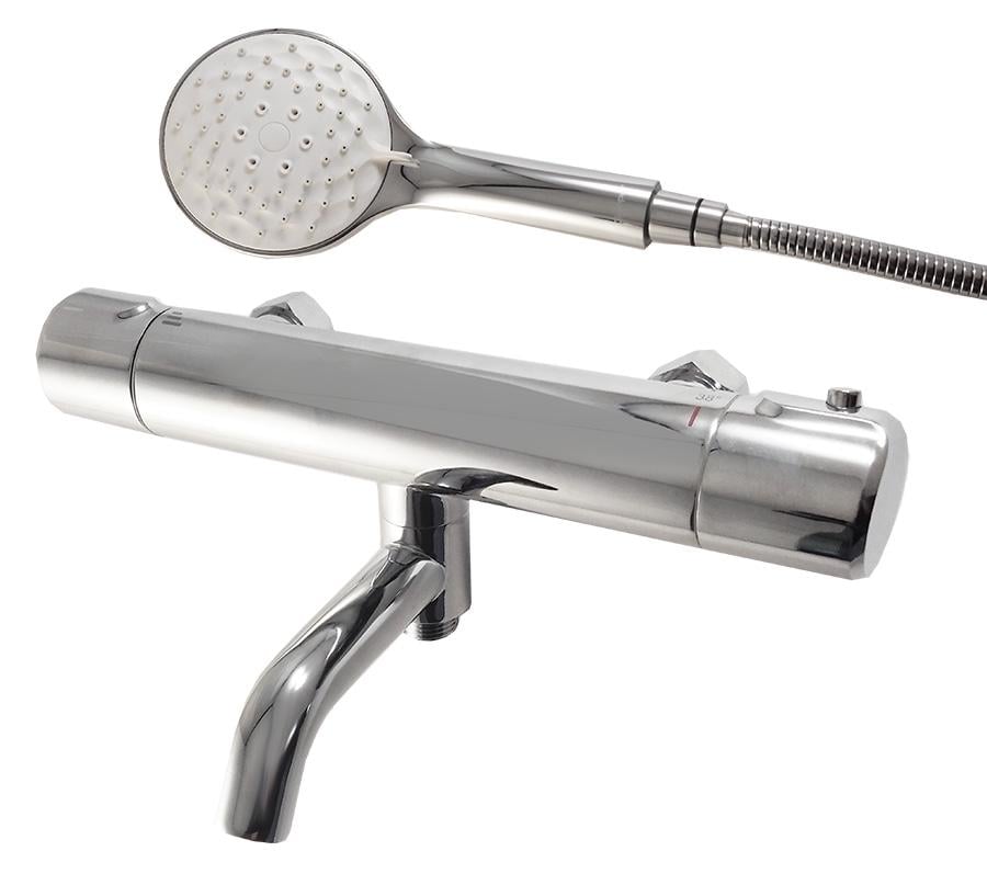 Смеситель для ванны Gappo G3290 с термостатом Хром (34501)