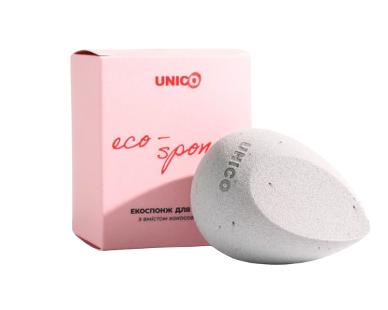 Спонж для кокосового макияжа Unico Ecosponge