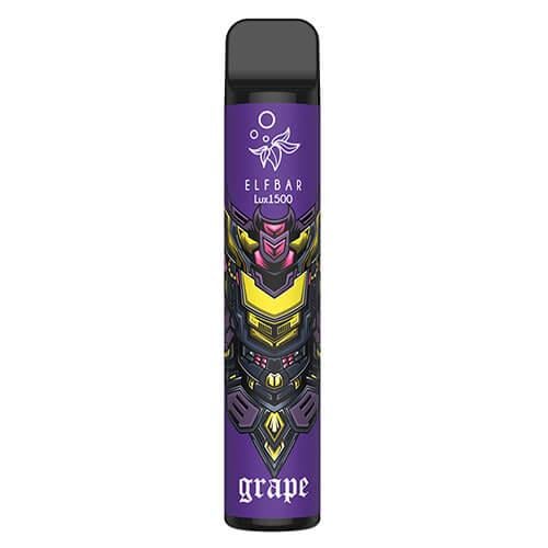 Электронная сигарета одноразовая Elf Bar Lux 1500 затяжек 850 mAh Grape
