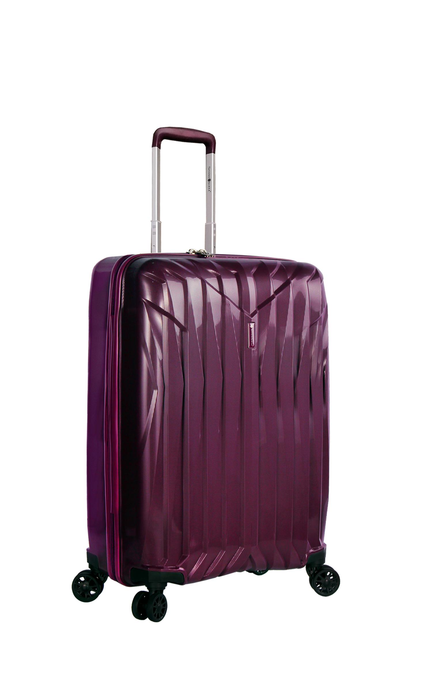 Чемодан Snowball 04203 полипропилен S 54х37х20 см 35 л Фиолетовый