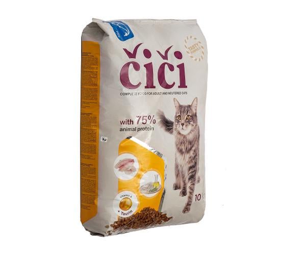 Корм сухий для дорослих та кастрованих котів Eminent CіCі з рибою 10 кг