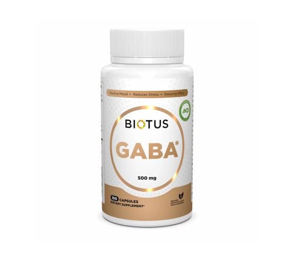 Кислота ГАМК гамма-аминомасляная GABA Biotus 100 капсул Кислота ГАМК гамма-аминомасляная GABA Biotus 100 капсул